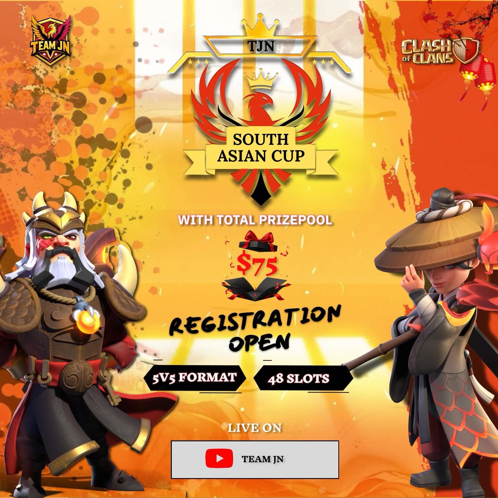 South Asian Cup Poster